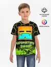 Детская базовая футболка / Geometry Dash