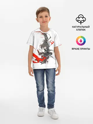 Детская базовая футболка / ХЯККИМАРУ И ДЕМОНЫ | ДОРОРО
