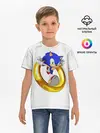 Детская базовая футболка / Sonic