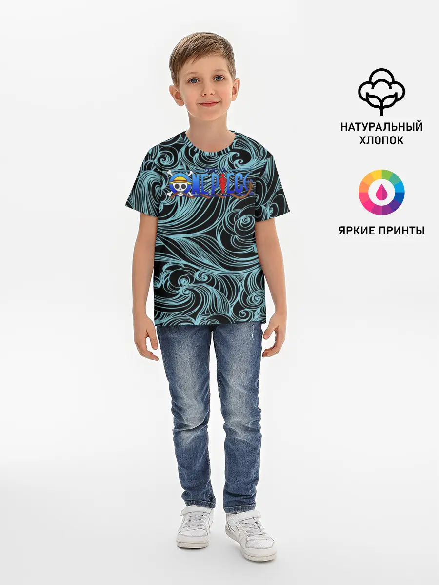 Детская базовая футболка / Ван Пис | One Piece