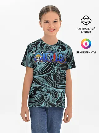Детская базовая футболка / Ван Пис | One Piece