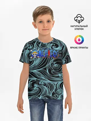 Детская базовая футболка / Ван Пис | One Piece