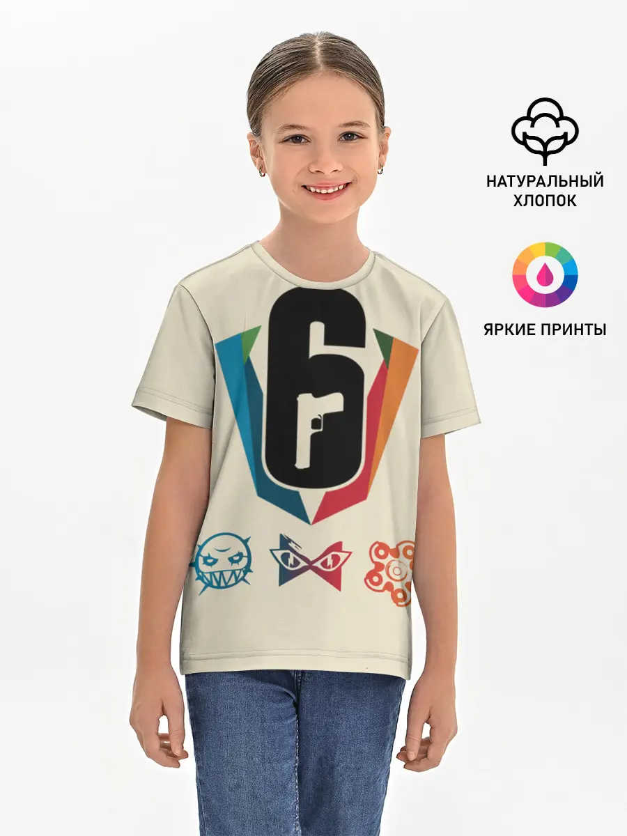 Детская базовая футболка / Rainbow Six Siege