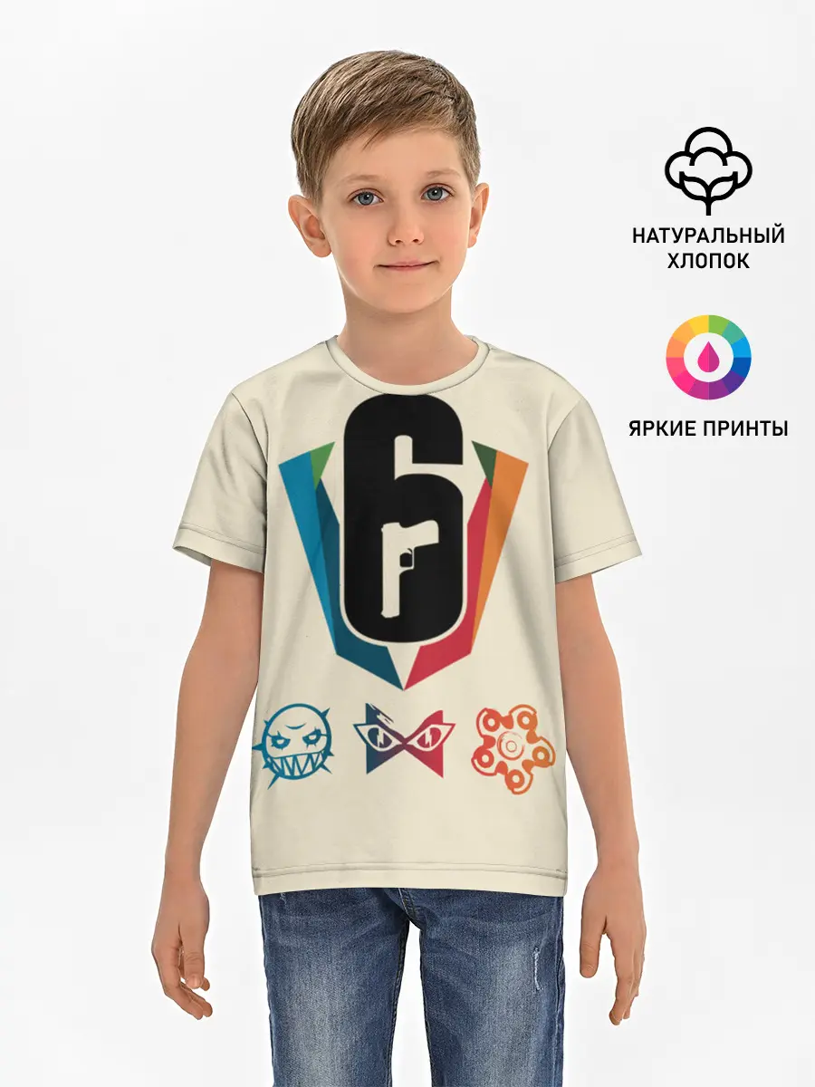 Детская базовая футболка / Rainbow Six Siege