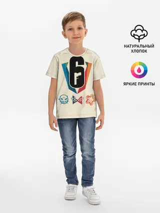 Детская базовая футболка / Rainbow Six Siege