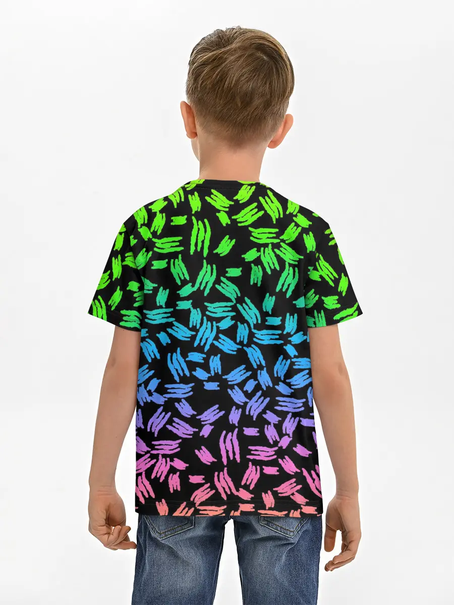 Детская базовая футболка / PATTERN MONSTER ENERGY