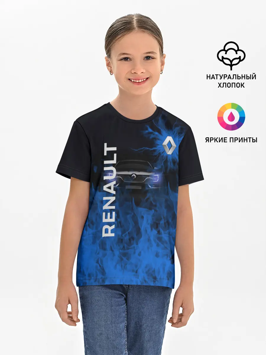 Детская базовая футболка / RENAULT