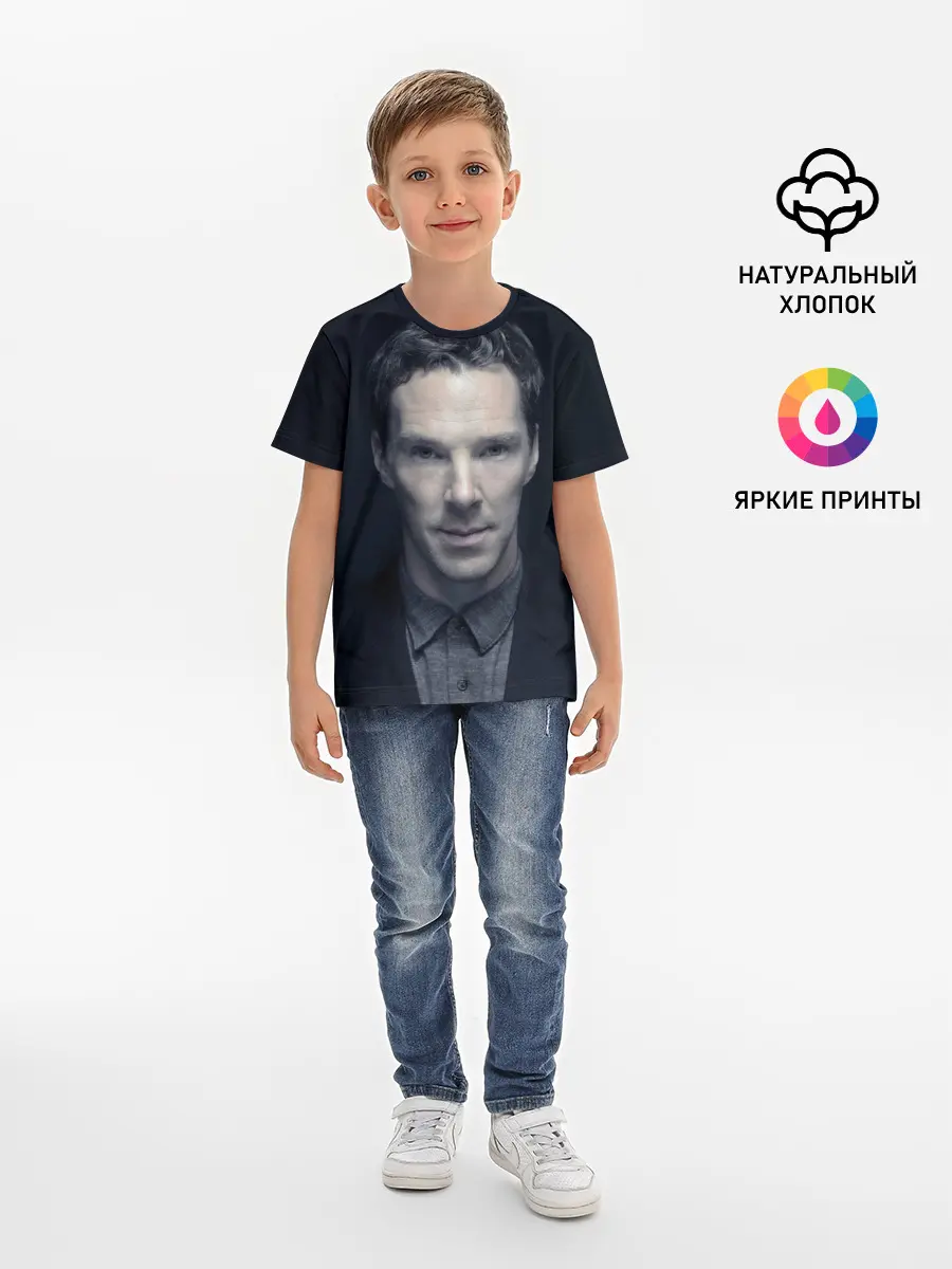 Детская базовая футболка / Cumberbatch