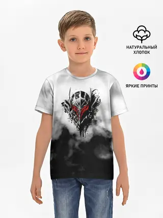 Детская базовая футболка / Берсерк: Облачно.