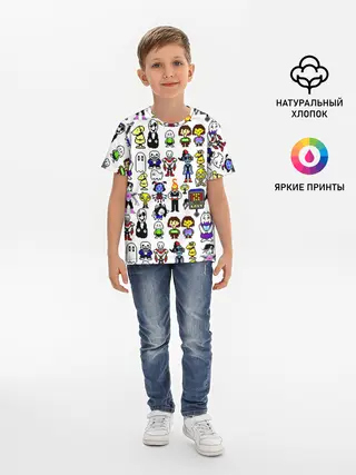 Детская базовая футболка / UNDERTALE