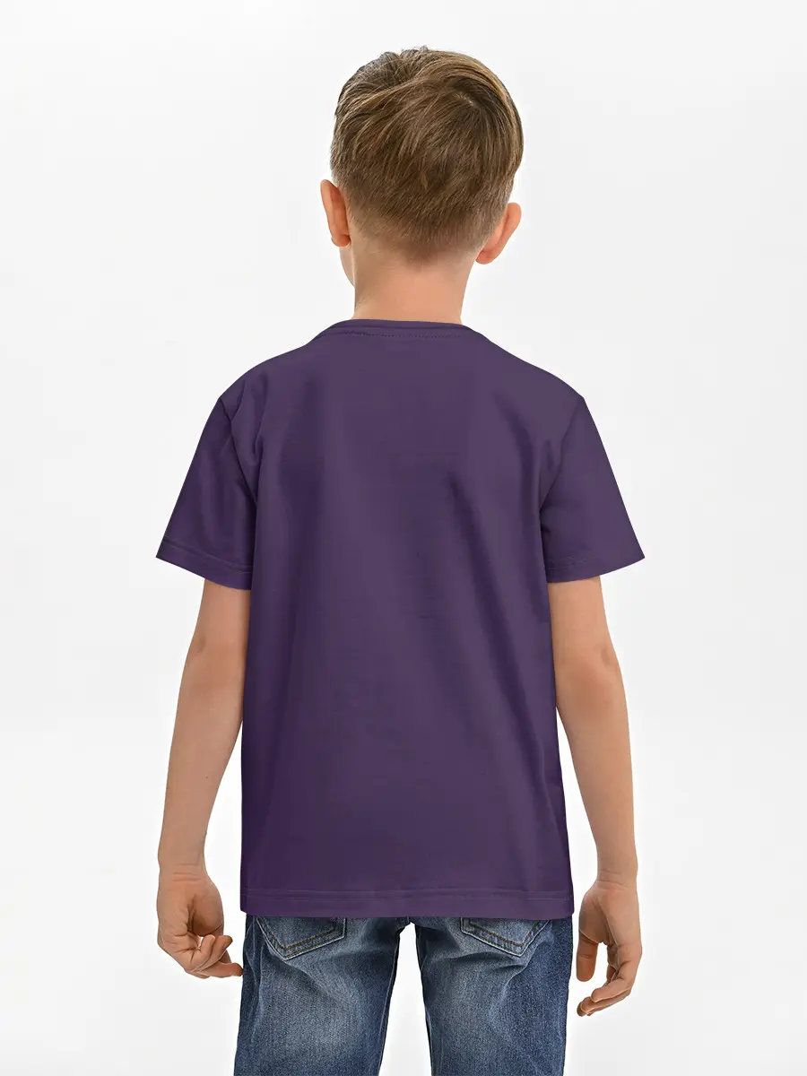 Детская базовая футболка / КОСМИЧЕСКИЙ ВОЛК