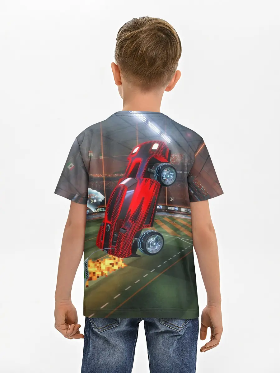Детская базовая футболка / Rocket League