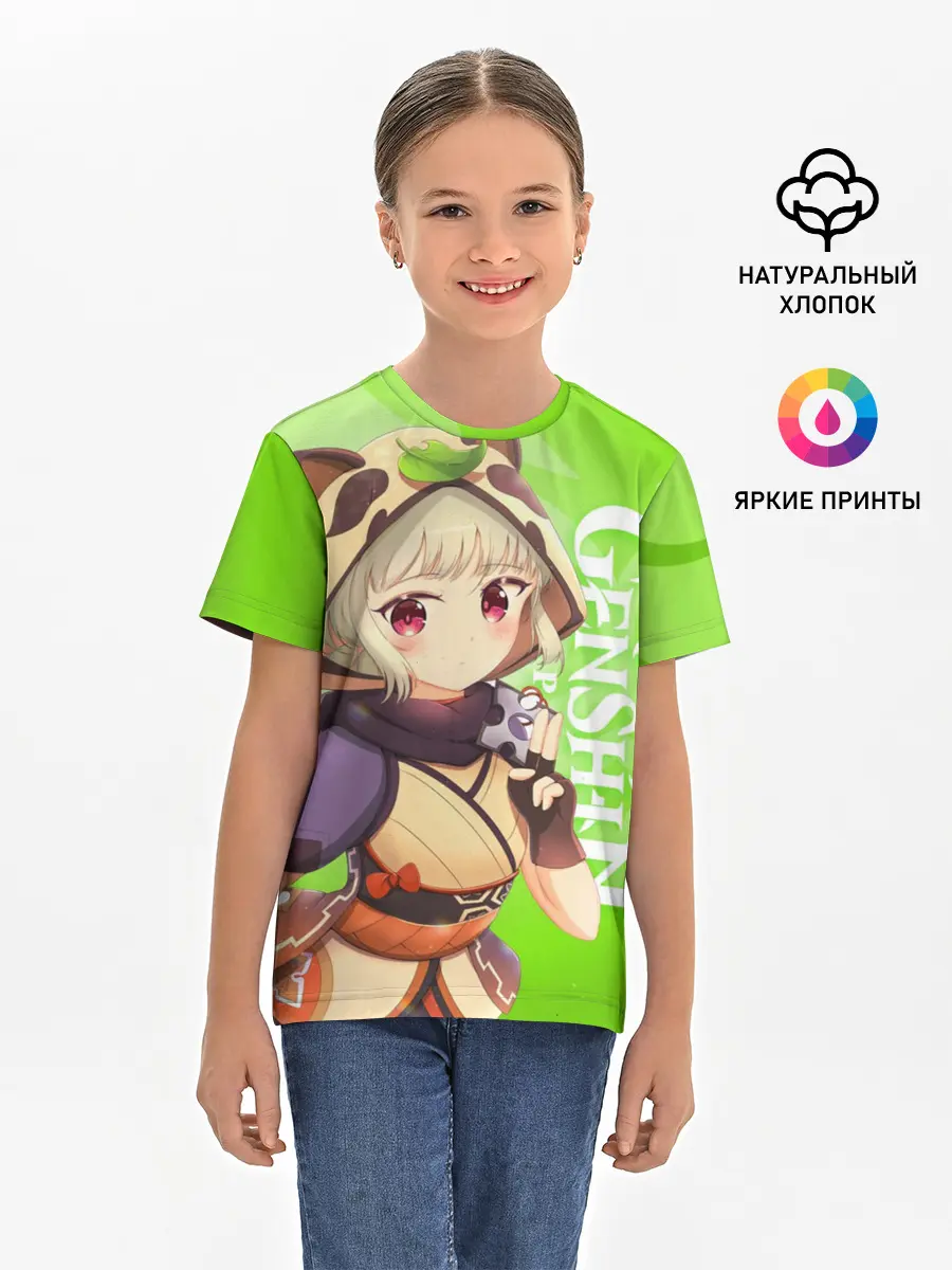 Детская базовая футболка / Genshin Impact, Саю