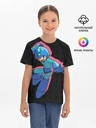 Детская базовая футболка / Mega Man