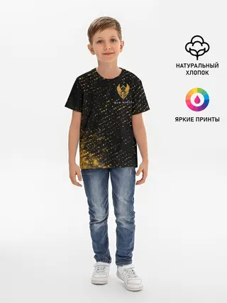 Детская базовая футболка / New World - Мародеры - Взрыв