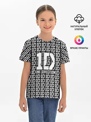 Детская базовая футболка / One direction