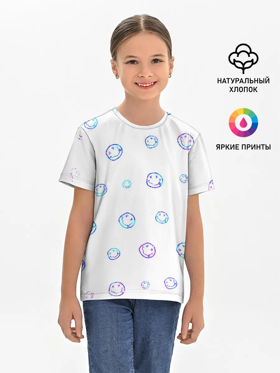 Детская базовая футболка / NIRVANA / НИРВАНА