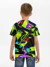 Детская базовая футболка / Кислотное Граффити