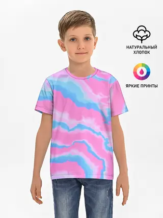Детская базовая футболка / Облака