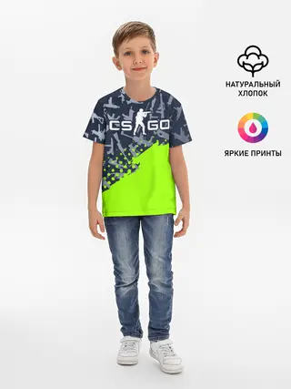 Детская базовая футболка / CS GO | КС ГО