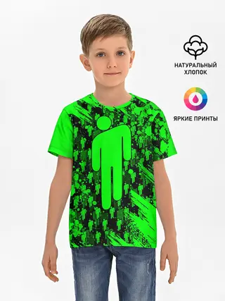 Детская базовая футболка / BILLIE EILISH