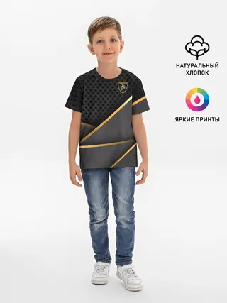 Детская базовая футболка / Lamborghini