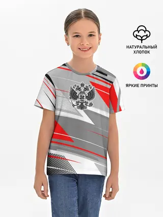 Детская базовая футболка / Россия