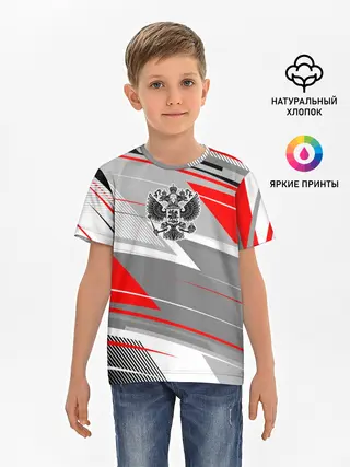 Детская базовая футболка / Россия
