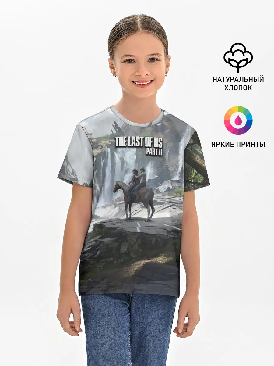 Детская базовая футболка / Элли и Дина