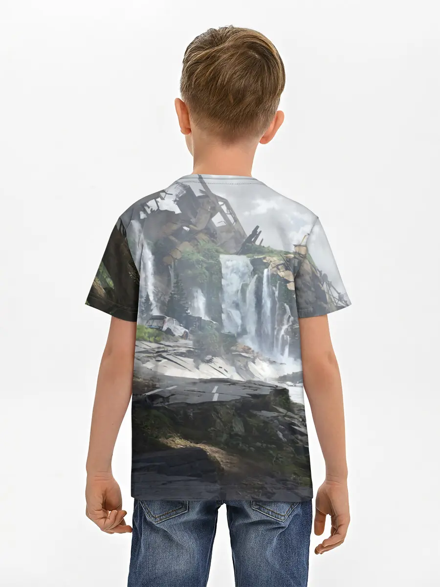 Детская базовая футболка / Элли и Дина