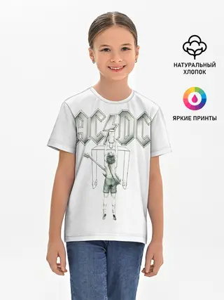 Детская базовая футболка / Flick of the Switch AC/DC