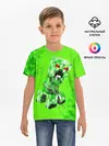 Детская базовая футболка / MINECRAFT CREEPER