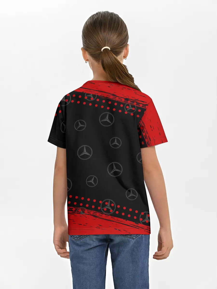 Детская базовая футболка / MERCEDES / МЕРСЕДЕС