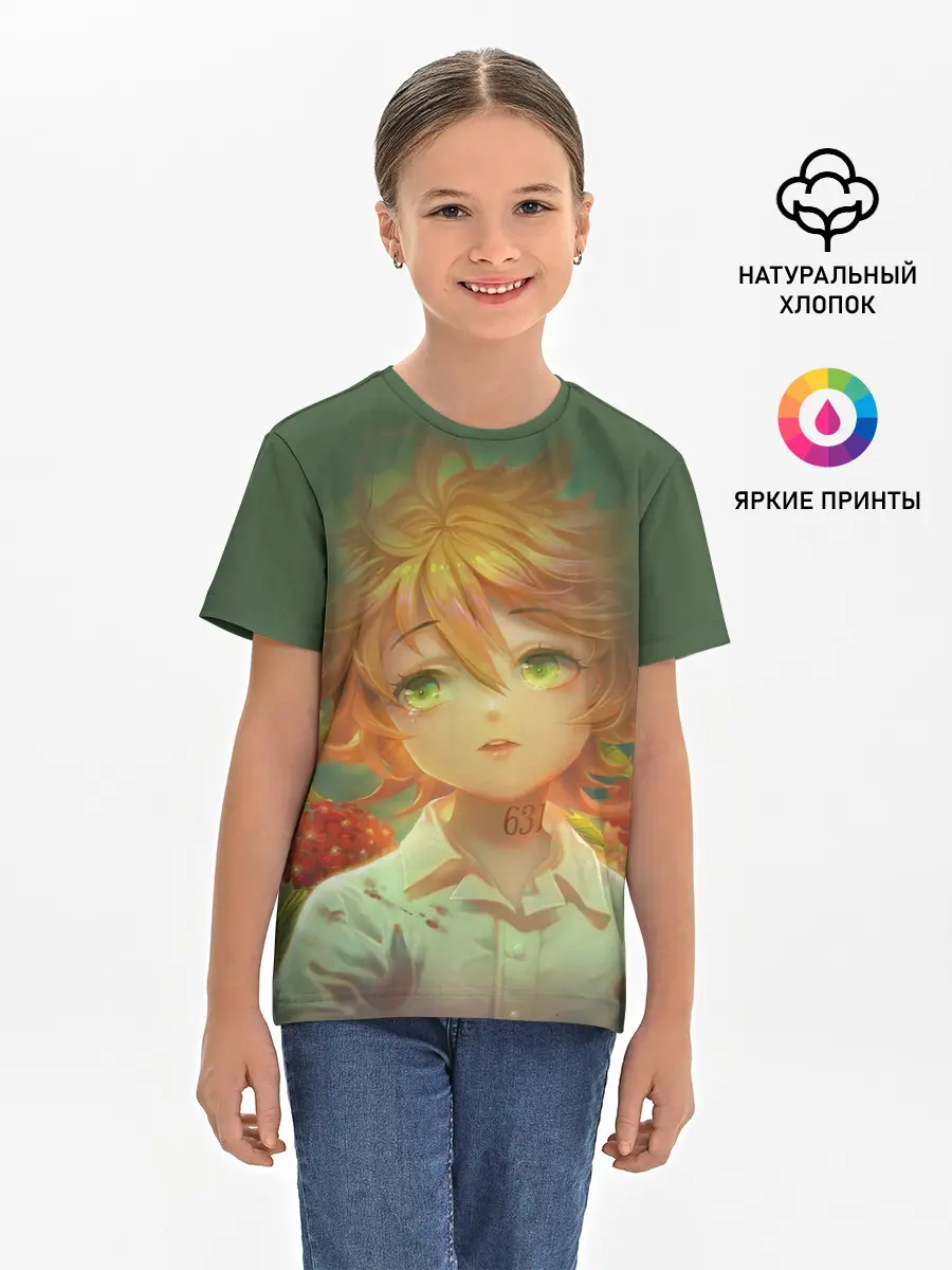 Детская базовая футболка / The Promised Neverland