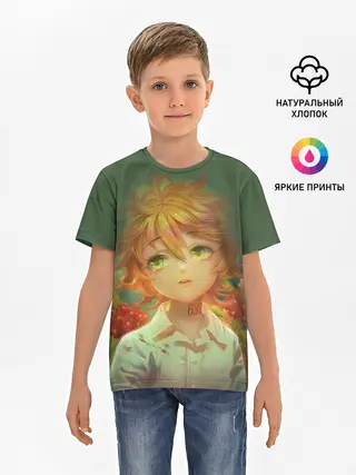 Детская базовая футболка / The Promised Neverland