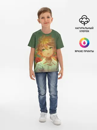 Детская базовая футболка / The Promised Neverland