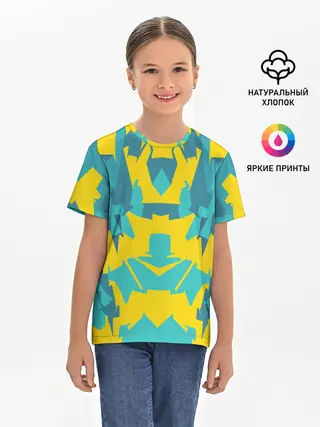 Детская базовая футболка / ИГРОВОЙ РАСКРАС