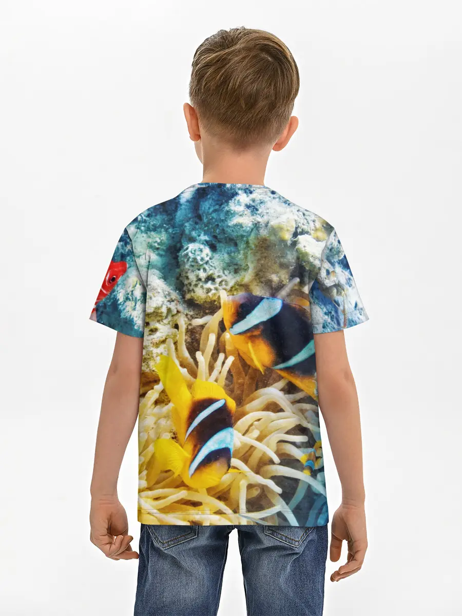 Детская базовая футболка / Морской мир