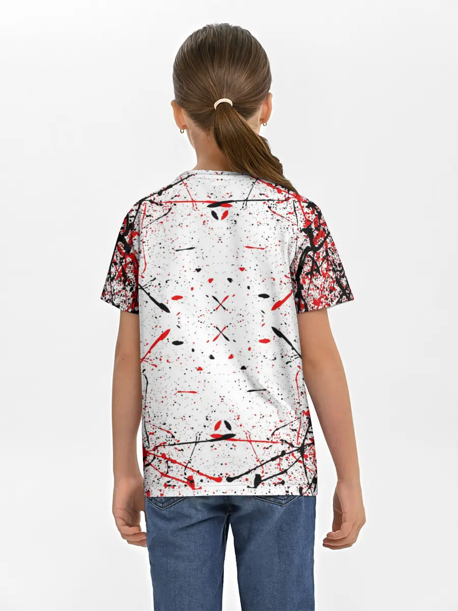 Детская базовая футболка / БЕРСЕРК рваный лого