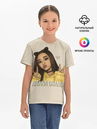 Детская базовая футболка / Ariana Grande