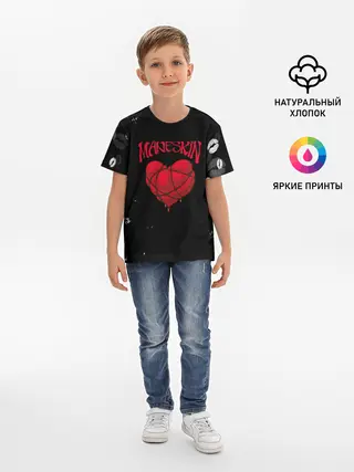 Детская базовая футболка / Maneskin | Монэскин