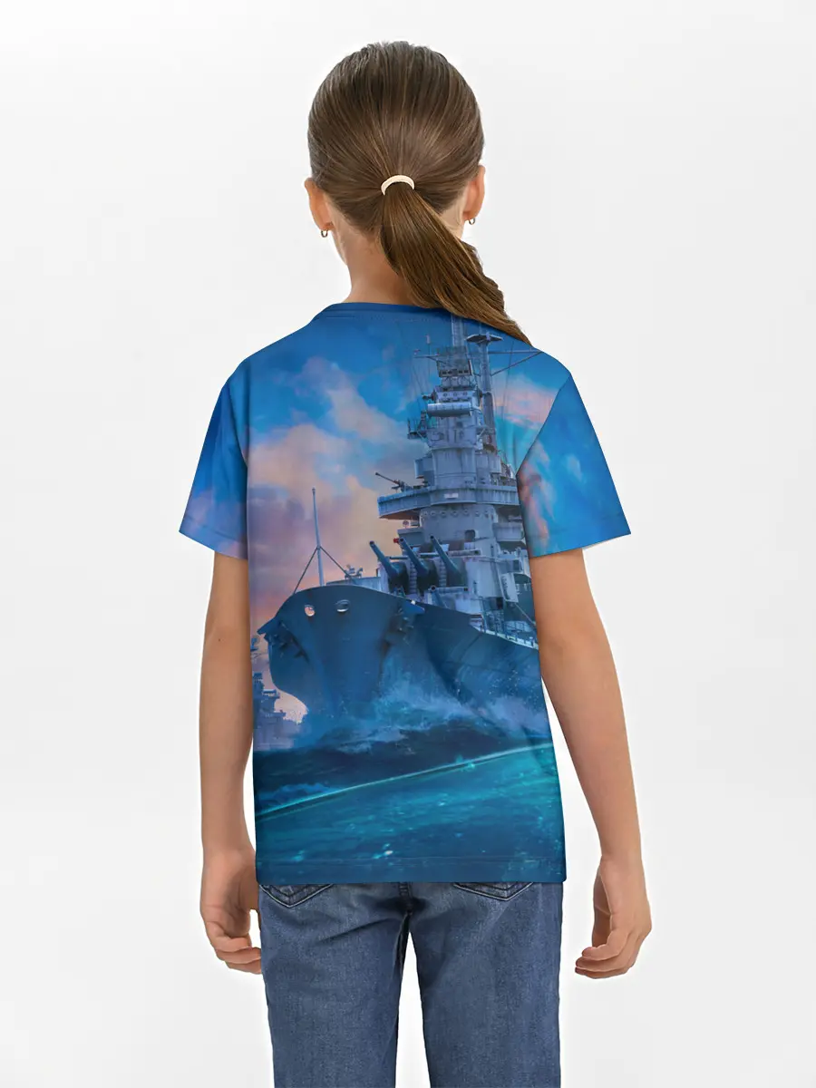 Детская базовая футболка / ВМФ