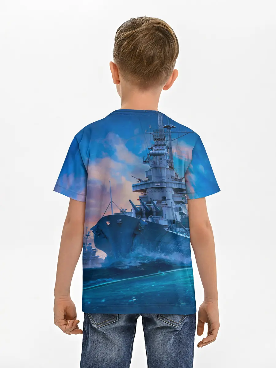 Детская базовая футболка / ВМФ