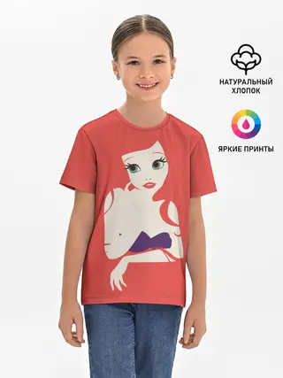 Детская базовая футболка / Ariel the Mermaid
