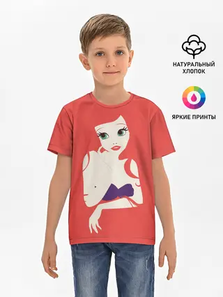 Детская базовая футболка / Ariel the Mermaid