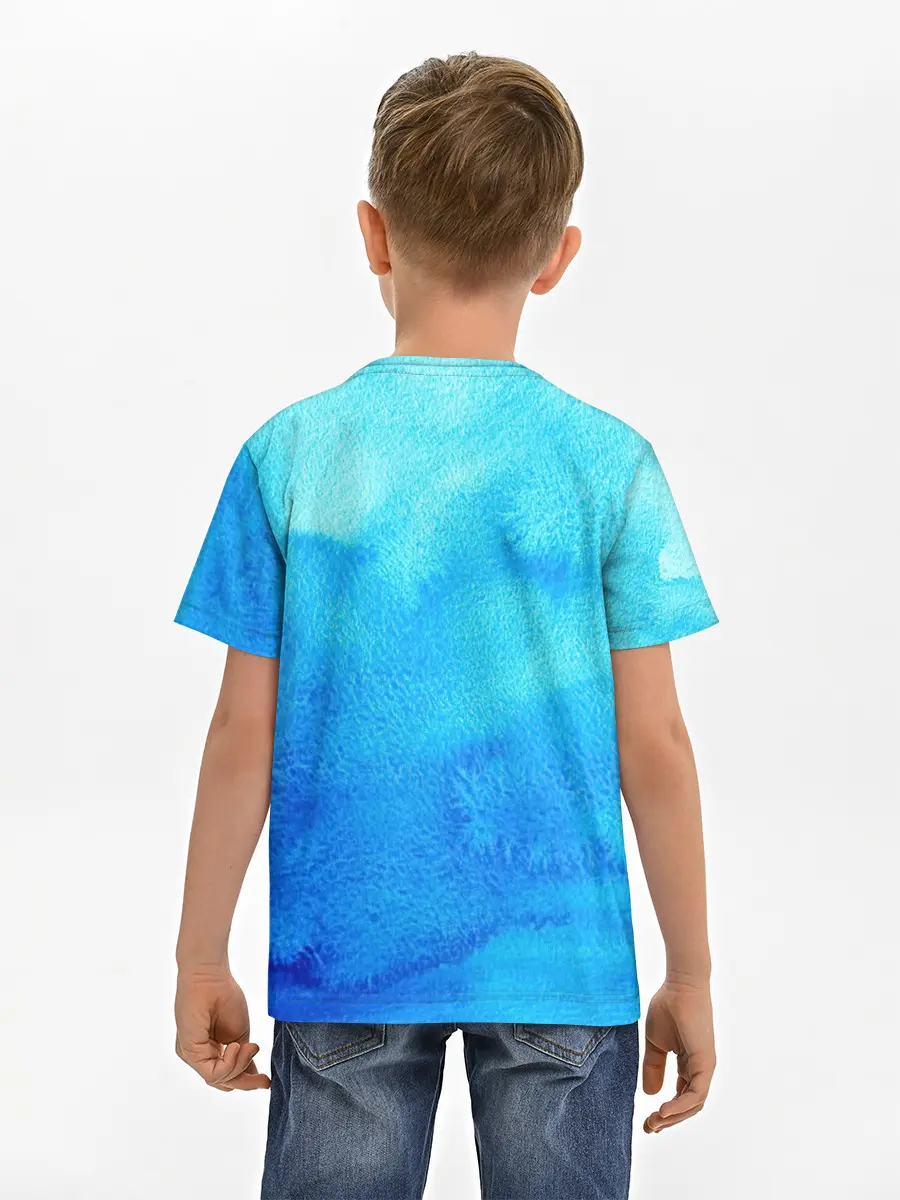 Детская базовая футболка / Глубина льда