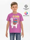 Детская базовая футболка / Lama