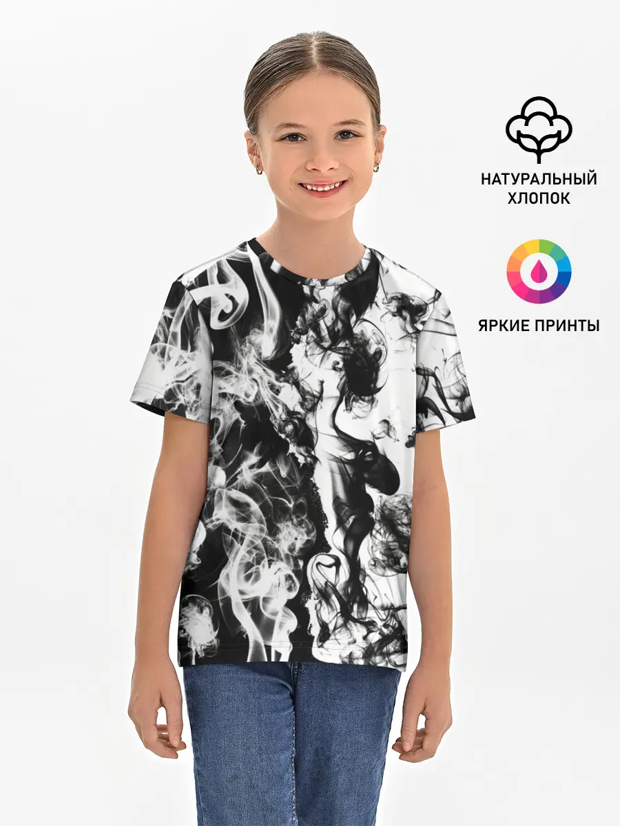 Детская базовая футболка / Dead water 3D. Мертвая вода 3Д