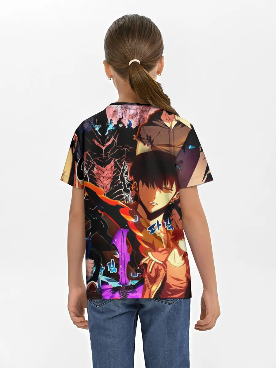 Детская базовая футболка / Solo Leveling