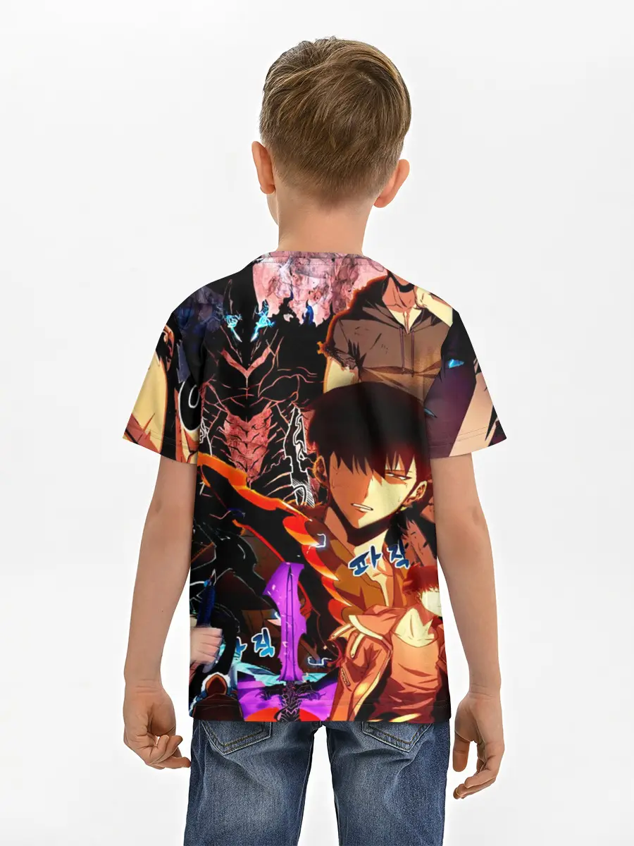 Детская базовая футболка / Solo Leveling